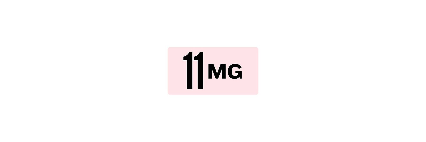 11 mg/ml Nikotin-Salz