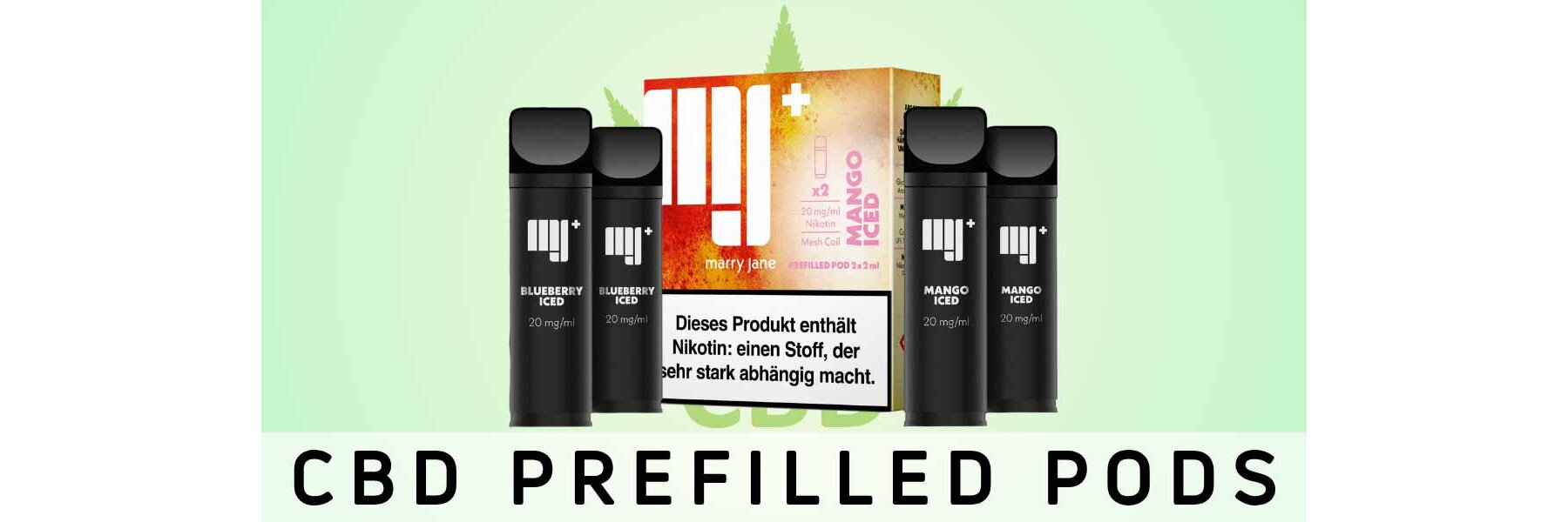 CBD Pre-Filled Pods