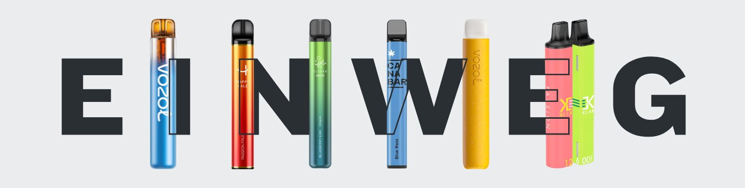 Einweggerate zum Dampfen