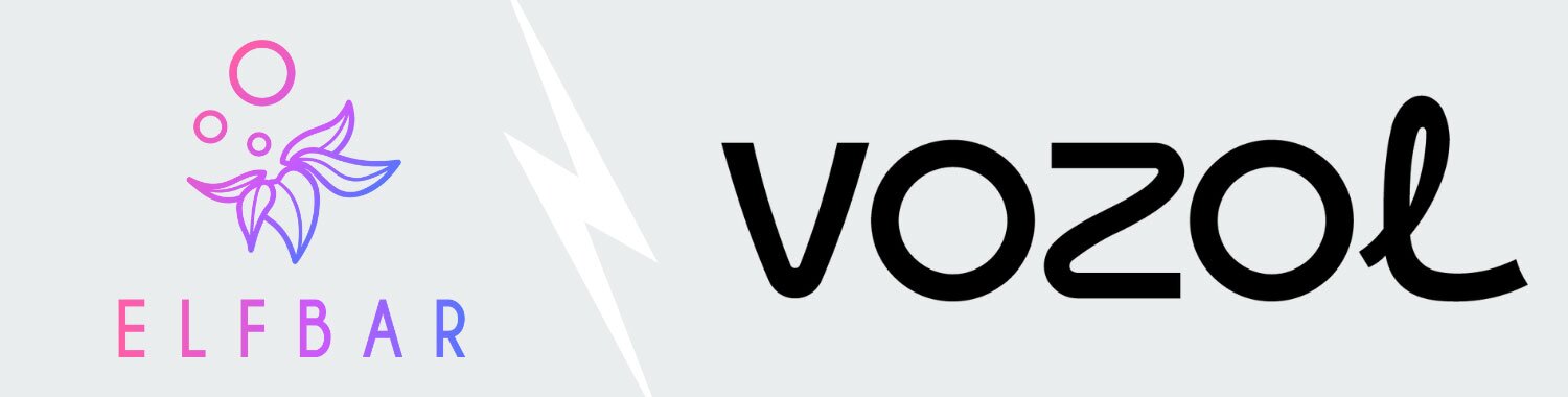 Vape-Marken Elfbar und Vozol