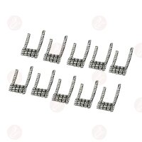 Stainless Steel Staggered Fused Clapton Coil
