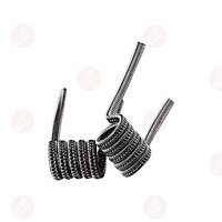 Kanthal Staple Staggered Fused Clapton Coil