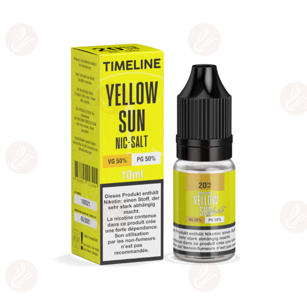 TIMELINE - Yellow Sun Nic Salt 20 mg