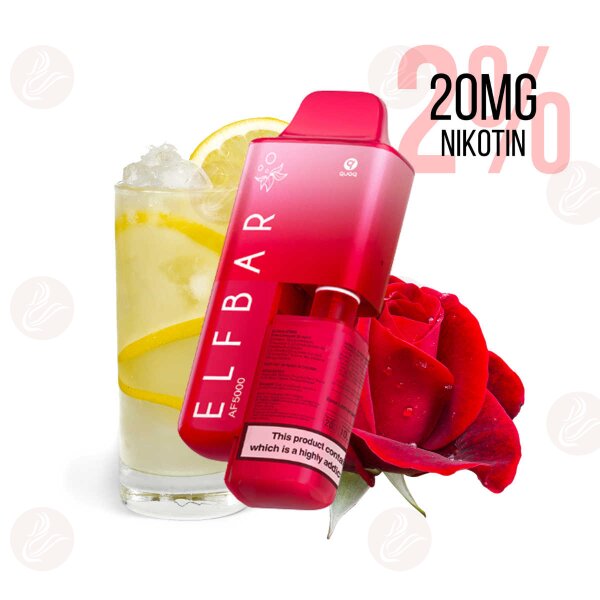 Elfbar - AF5000 Einweg Vape Kit Rose Lemonade