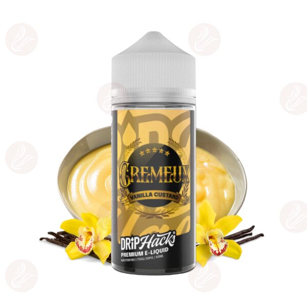 Drip Hacks - Cremeux Shortfill 60ml in 100ml Flasche - MHDÜ