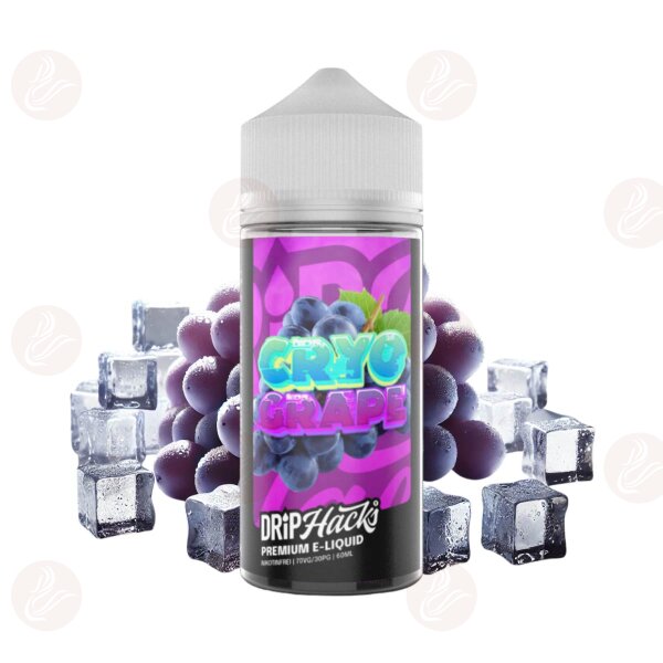 Drip Hacks - Cryo Grape Shortfill 60ml in 100ml Flasche - MHDÜ