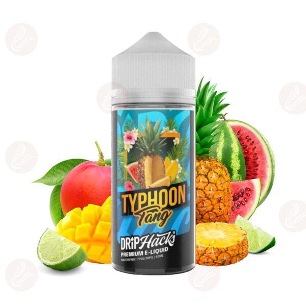 Drip Hacks - Typhoon Tang Shortfill 60ml in 100ml Flasche - MHDÜ