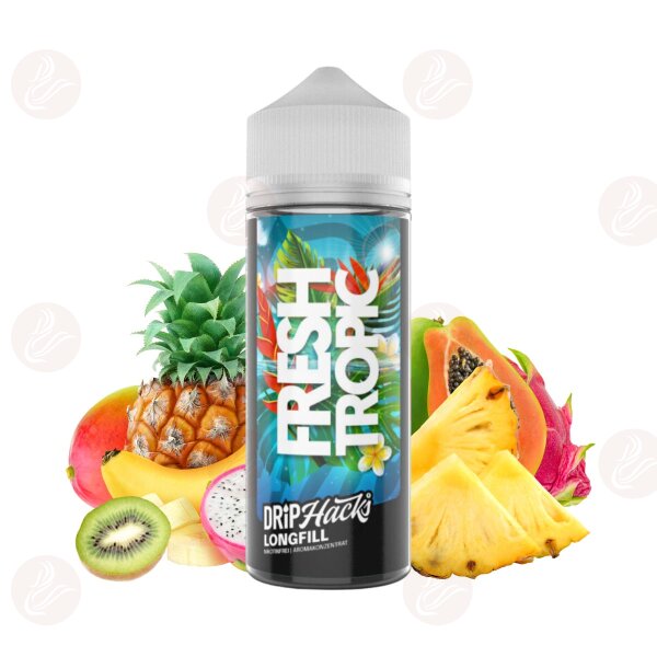 Drip Hacks - 30ml Longfill Aroma Fresh Tropic - MHDÜ