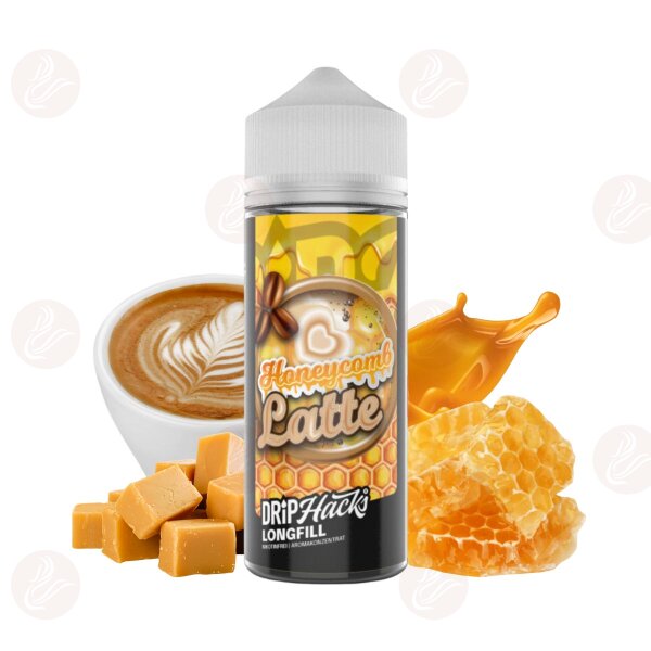 Drip Hacks - 30ml Longfill Aroma Honeycomb Latte - MHDÜ