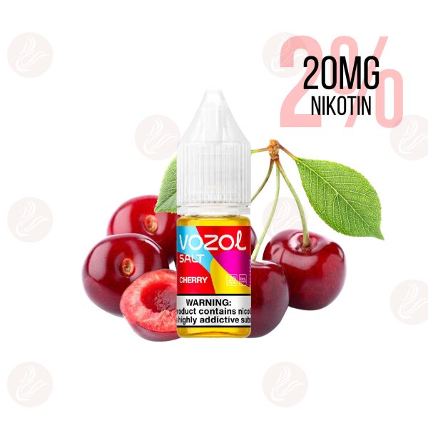 Vozol E-liquide sel de nicotine 20mg/ml cerise