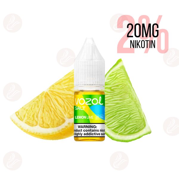 Vozol E-Liquid Nicotine Salt 20mg/ml Lemon Lime