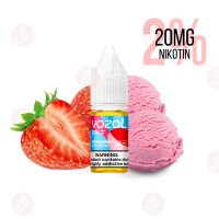 Vozol E-liquide Sel de nicotine 20mg/ml Strawberry Ice Cream
