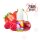 Vozol E-liquide Sel de nicotine 20mg/ml Strawberry Raspberry Cherry