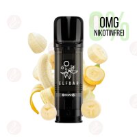 ELFBAR - Cartouches de recharge ELFA Pro Banana 0 mg/ml