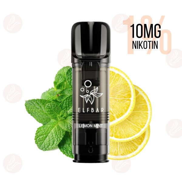 ELFBAR - ELFA Pro Nachfüllkartuschen Lemon Mint 10mg/ml