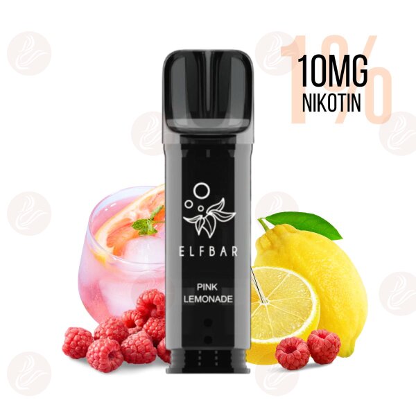 ELFBAR - Cartucce di ricarica ELFA Pro Pink Lemonade 10 mg/ml