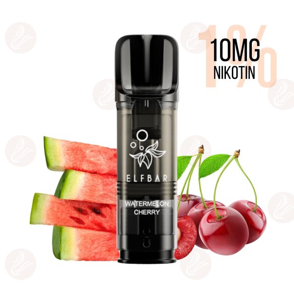 ELFBAR - Cartucce di ricarica ELFA Pro Watermelon Cherry 10 mg/ml