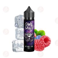 OWL Salt - Longfill 10ml in 60ml Flasche Berry Mix Ice