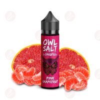 OWL Salt - Longfill 10ml in 60ml Flasche Pink Grapefruit