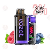 Vozol Vista Plug Kit Blueberry Sour Raspberry – E-Zigarette mit 20 mg Nikotin, süss-saurer Beerengeschmack.