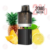 Vozol Vista Plug Pod Pineapple Lemon – Tropischer Mix aus Ananas und Zitrone, 2 ml Pod & 10 ml Tank, Nikotinstärke 20 mg.