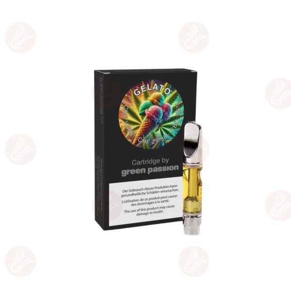 Green Passion - CBD Vape Cartridge Gelato