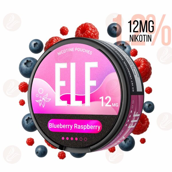 Elfbar - ELF Snus Blueberry Raspberry 12mg