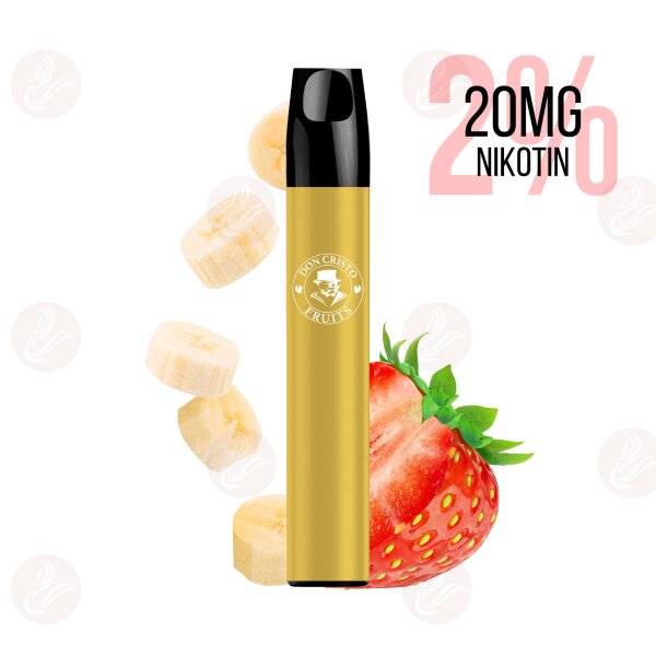 PGVG Lab - Don Cristo - NS700 20mg Einweg Strawberry Banana