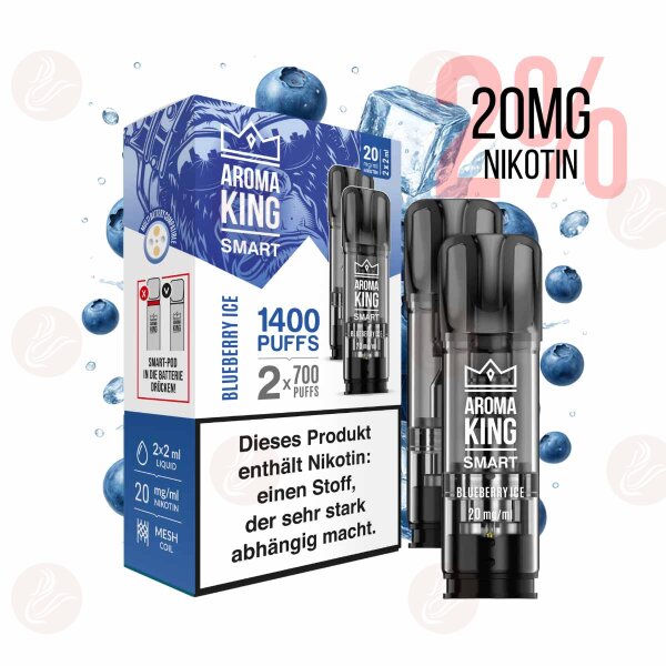 Aroma King - SMART Pods Blueberry Ice 20mg