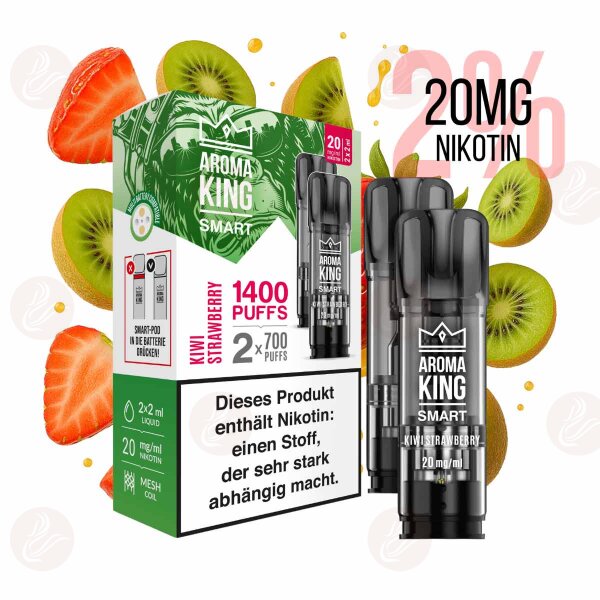 Aroma King - SMART Pods Kiwi Strawberry 20mg