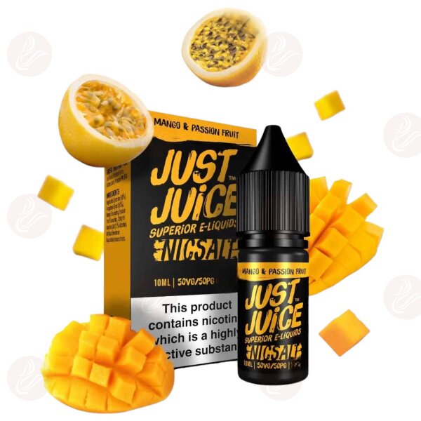 Just Juice - Mango & Passion Fruit Nic Salt 11mg/ml  - MHDÜ