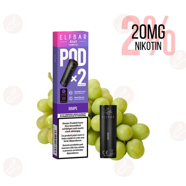 Elfbar - 4 in 1 Vape Pod Grape