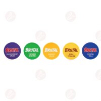 Brutal - Untersetzer assortiert