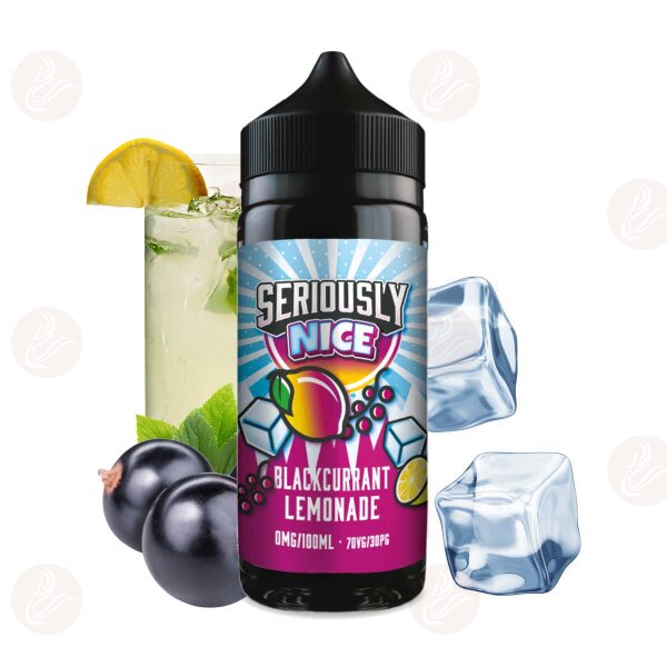 DOOZY VAPE - Seriously Nice - Blackcurrant Lemonade 120ml Shortfill - MHDÜ