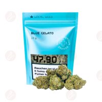 Erba locale - Blue Gelato Fiori 10 grammi