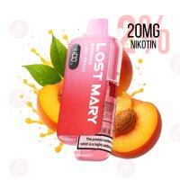 Lost Mary BM6000 Hybrid E-Zigaretten Kit Juicy Peach