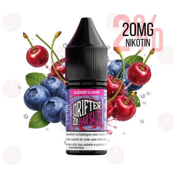 Drifter Bar Salts - Myrtille Cerise 20 mg/ml