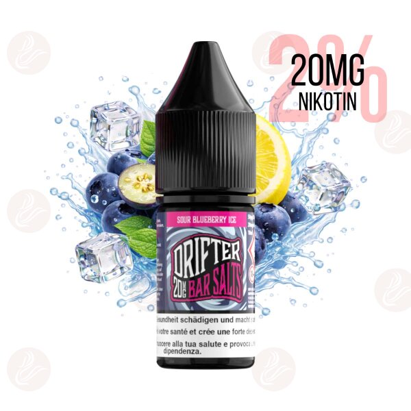 Drifter Bar Salts - Sour Blueberry Ice 20mg/ml