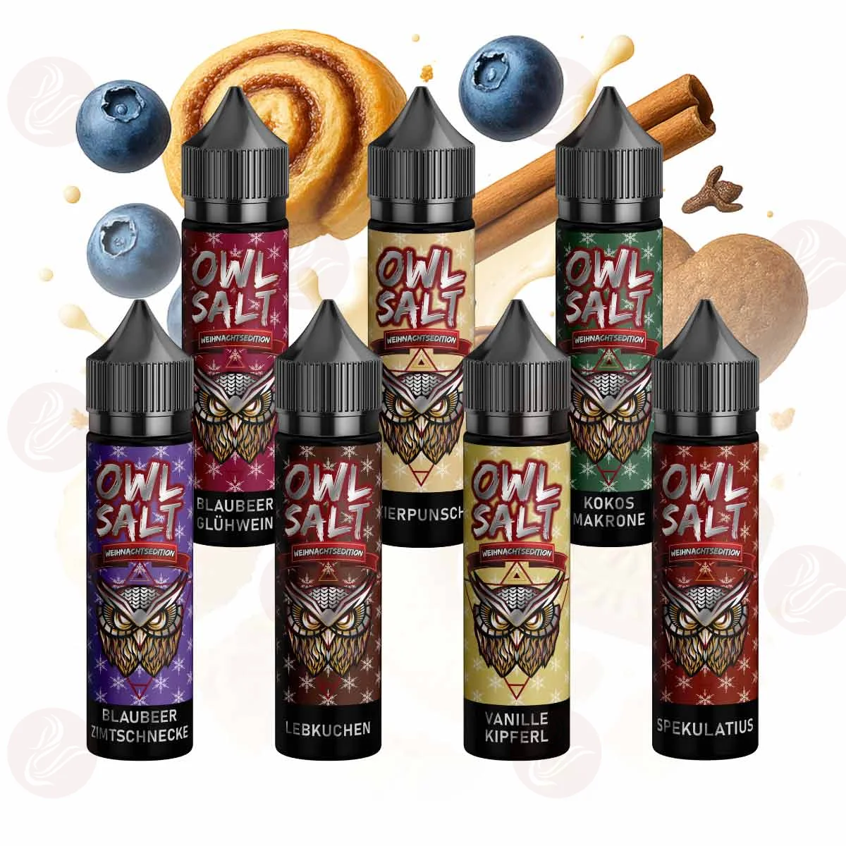 OWL Salt – Longfill 10 ml in 60 ml Edizione Natalizia