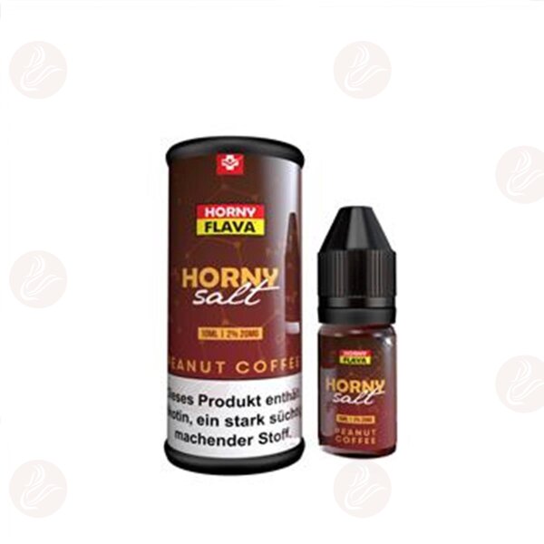 Horny Flava - Peanut Coffe Nic Salt 20mg / 10ml