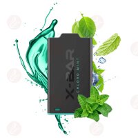 J Well - X-BAR X-Shisha Holly Green (Chloro Mint) Pod 0mg...