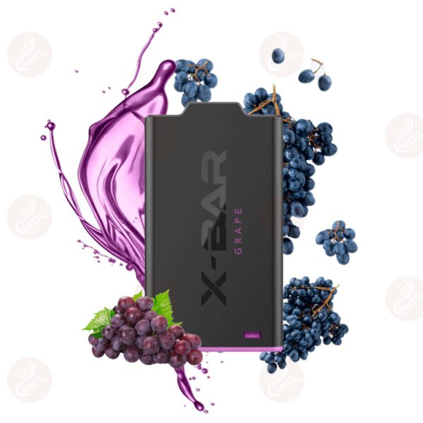 J Well - X-BAR X-Shisha Dark Fresh (Grape) Pod 0mg - MHDÜ
