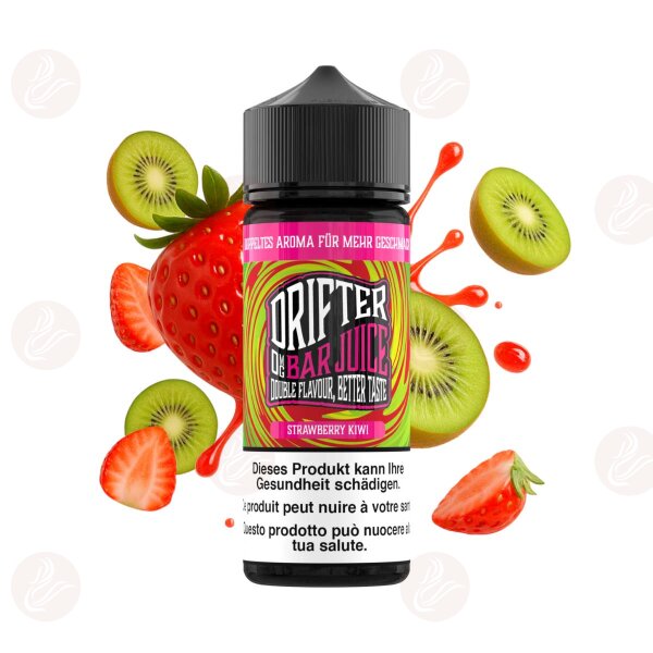 Drifter Bar Juice - Strawberry Kiwi 120ml Shortfill