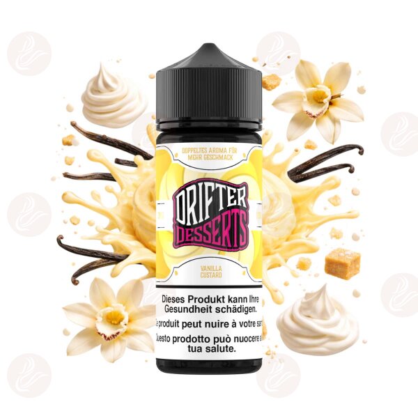 Drifter Desserts Bar Juice - Vanilla Custard - 120ml Shortfill