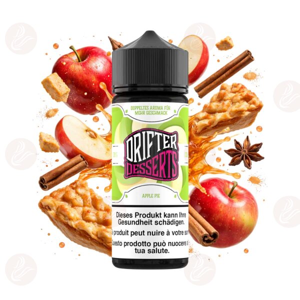 Drifter Desserts Bar Juice - Apple Pie - 120ml Shortfill