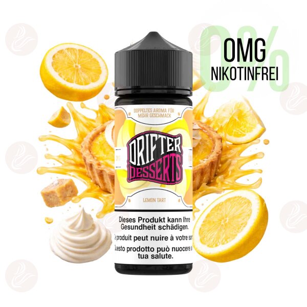 Drifter Desserts Bar Juice - Shortfill 120ml  Lemon Tart Ohne Nikotin