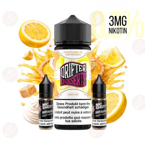 Drifter Desserts Bar Juice - Shortfill 120ml  Lemon Tart 3mg/ml