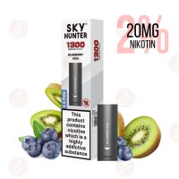 Sky Hunter - Prefilled Pods mit Mesh Coil Blueberry Kiwi...