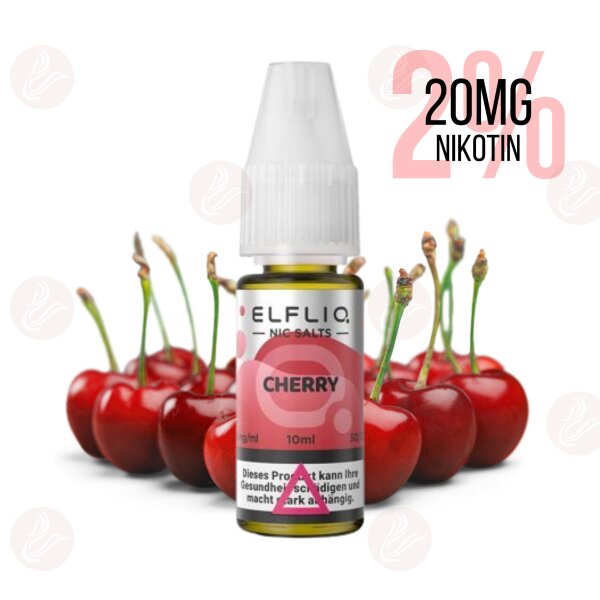 Elfbar - Elfliq Cherry 20mg/ml (2%) - MHDÜ