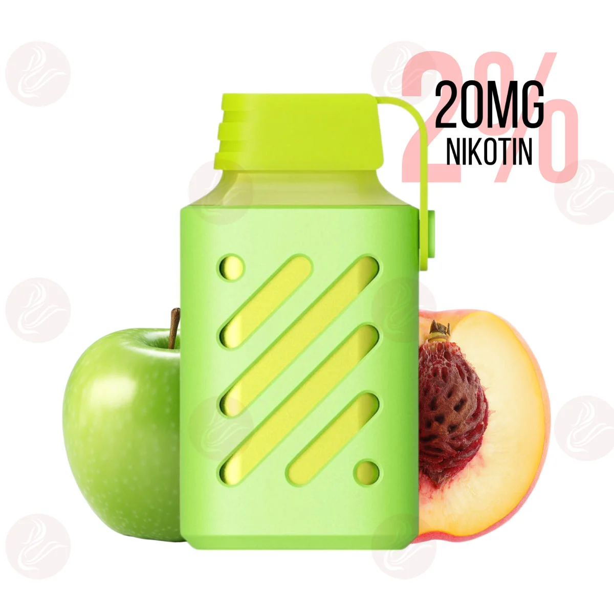 Vozol - Gear 600 Disposable Vape Apple Peach 20mg/ml (2%)...